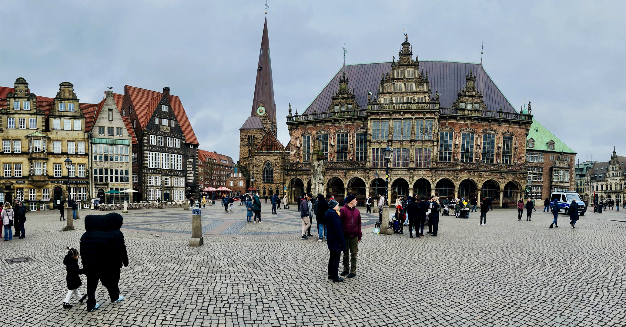 Der Marktplatz...