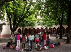 Der Marktplatz in Freiburg