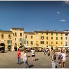 Der Marktplatz in Lucca