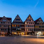 Der Marktplatz in Tübingen