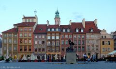 Der Marktplatz in Warschau