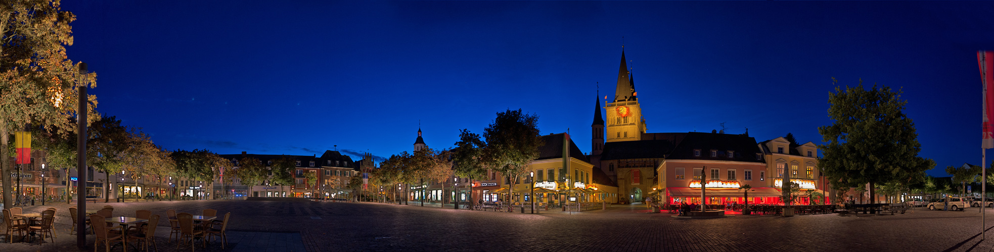 Der Marktplatz in Xanten