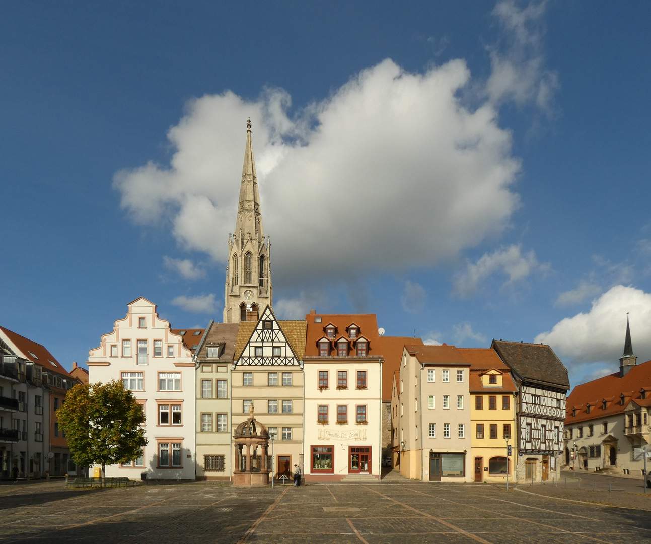 Der Marktplatz Merseburg