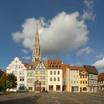 Der Marktplatz Merseburg