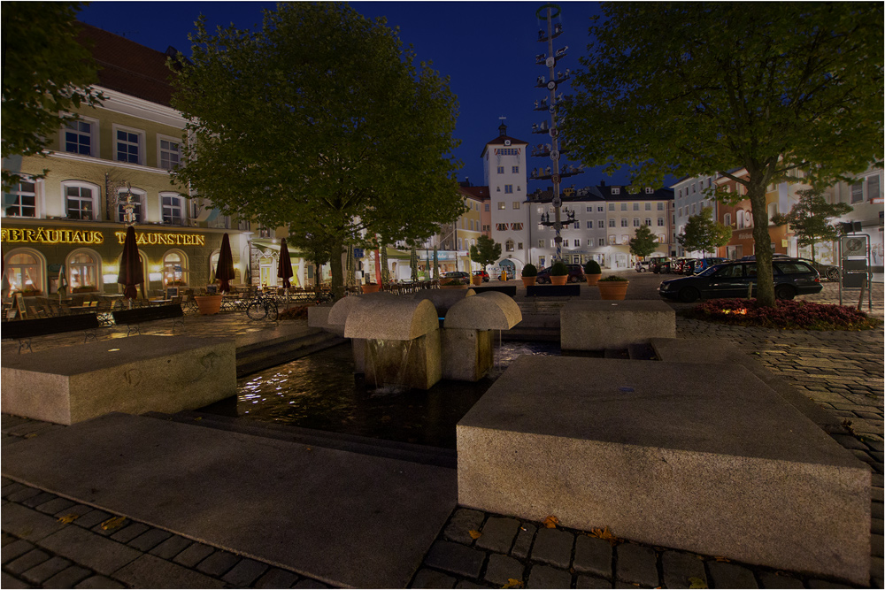 Der Marktplatz mit Jacklturm