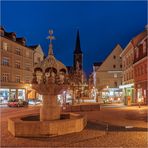 Der Marktplatz von Aschersleben