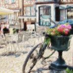 Der Marktplatz von Braunfels an der Lahn