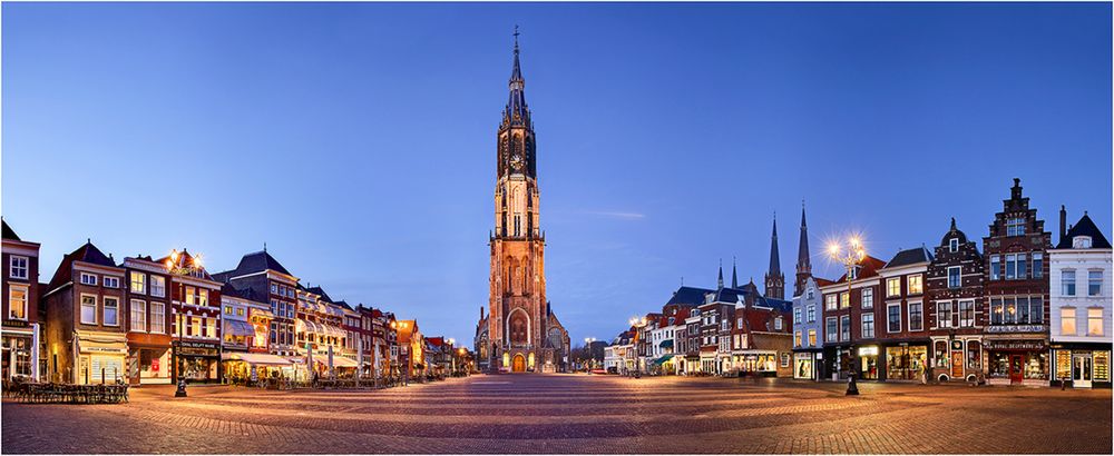 der Marktplatz von Delft