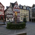 Der Marktplatz von Hachenburg