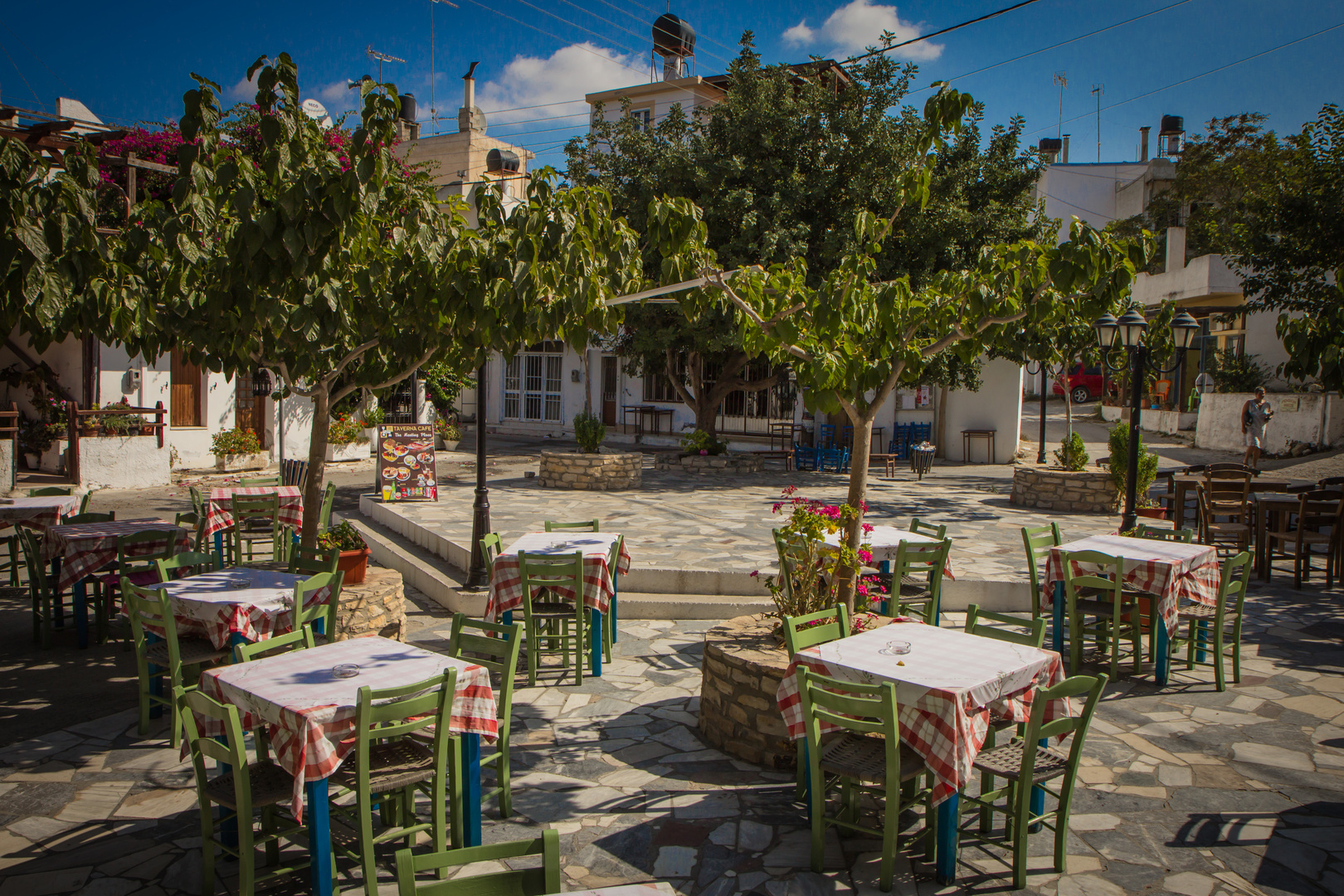 Der Marktplatz von Pitsidia