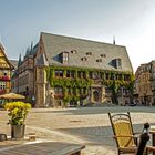 der Marktplatz von Quedlinburg