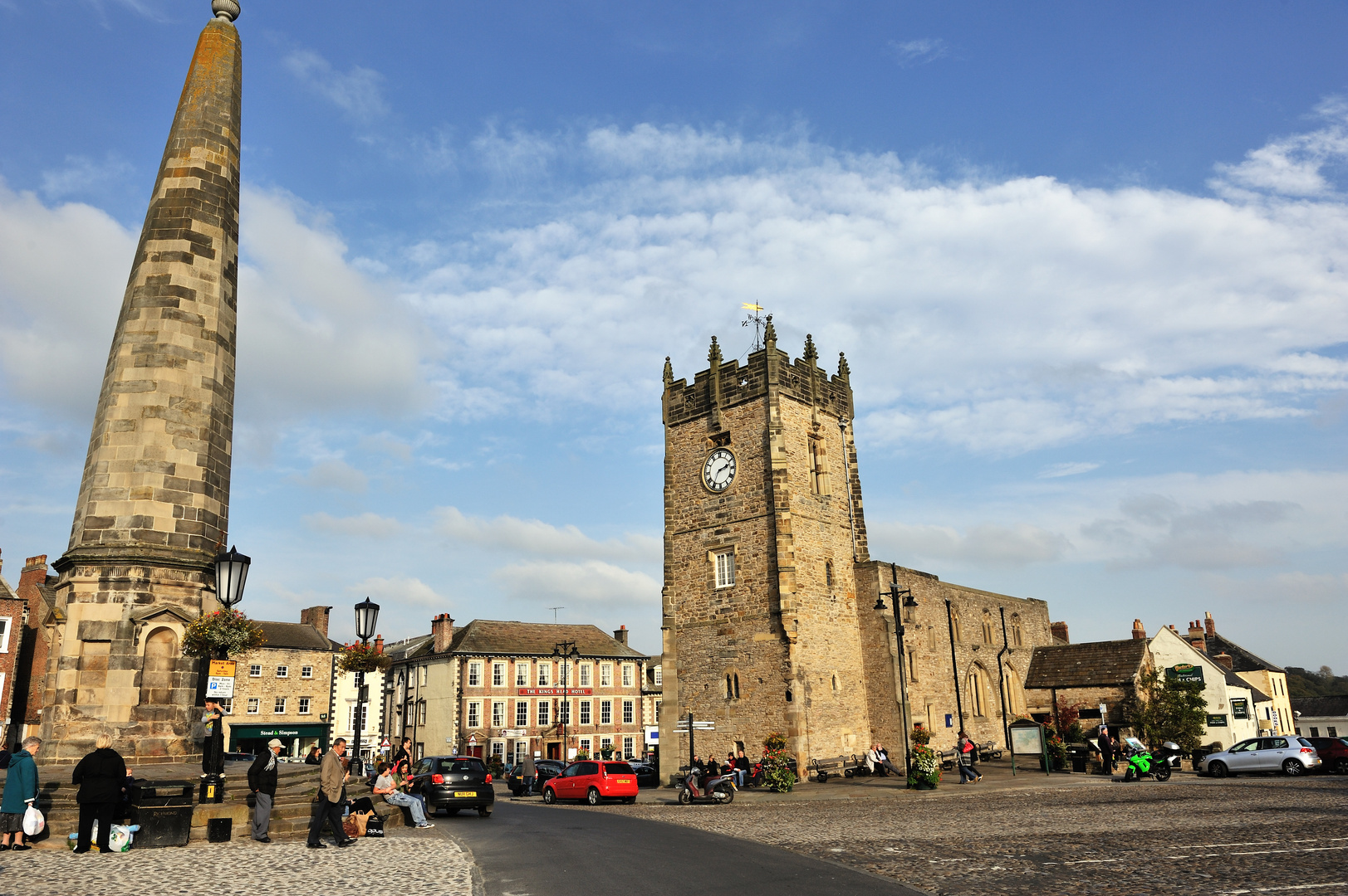 Der Marktplatz von Richmond