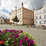 Der Marktplatz von Sternberg...