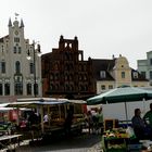 Der Marktplatz von Wismar