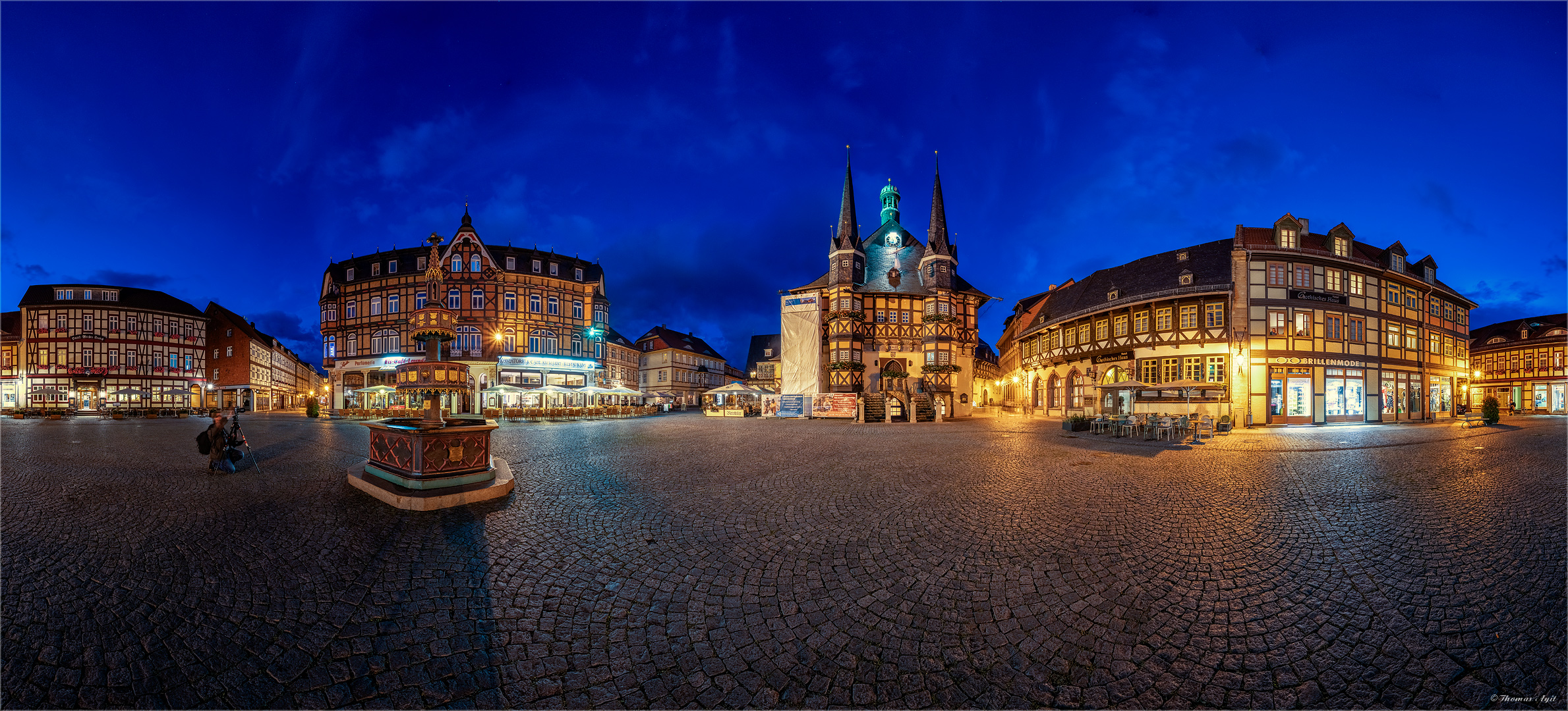 Der Marktplatz Wernigerode...