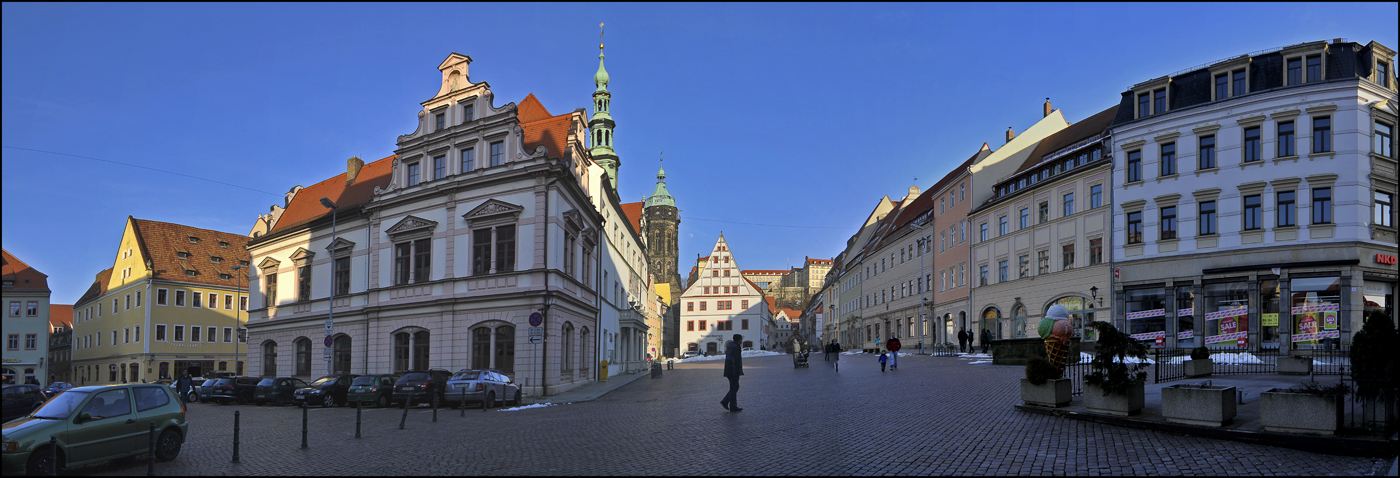 Der Marktplatz zu Pirna