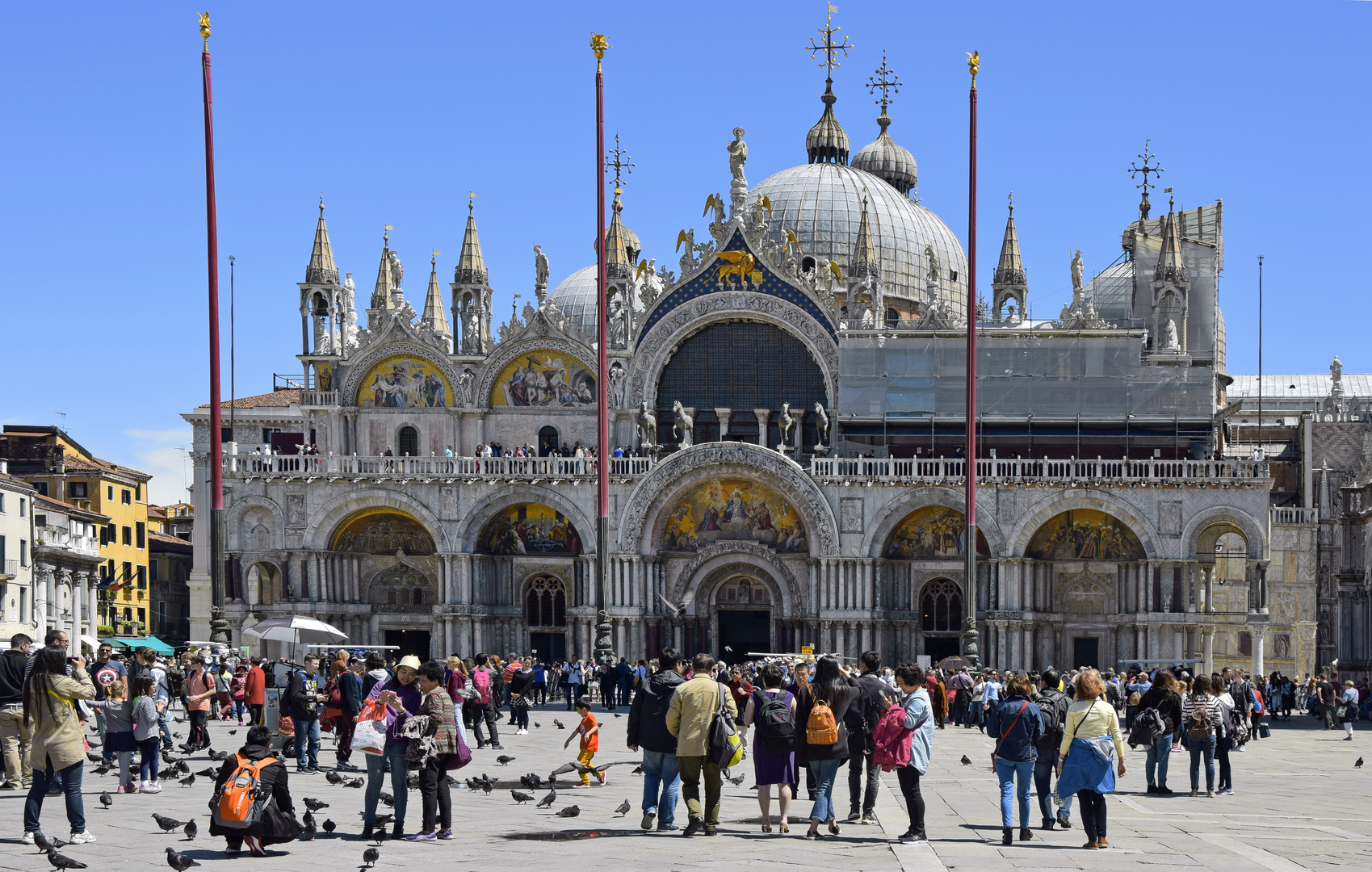 Der Markusplatz In Venedig Foto Bild Italy World Kirche Bilder Auf Fotocommunity