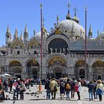 Der Markusplatz in Venedig