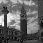 Der Markusplatz in Venedig