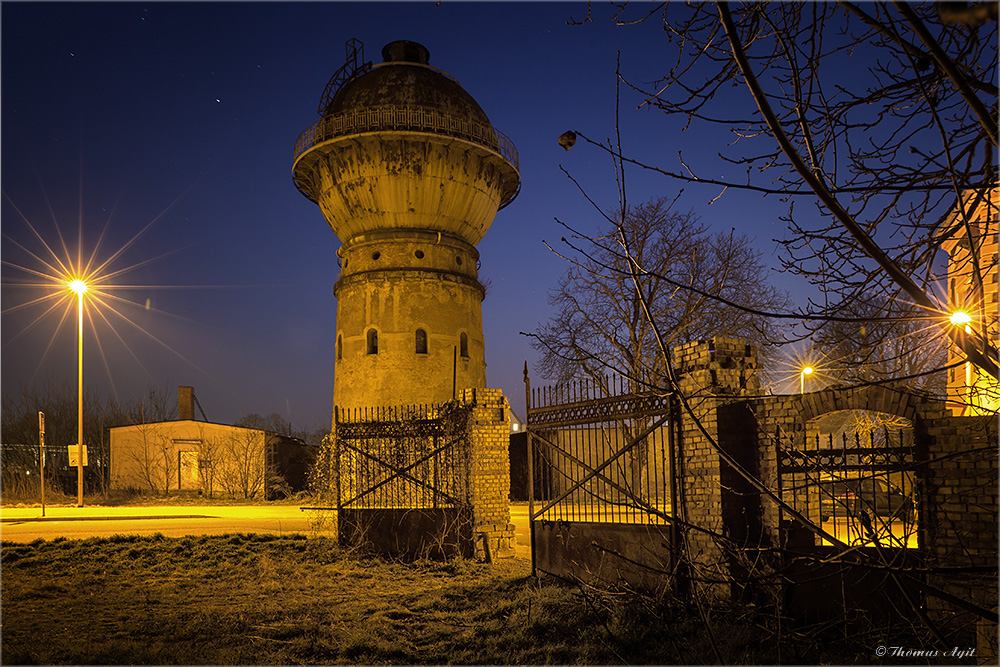 der Marodistaner Wasserturm...