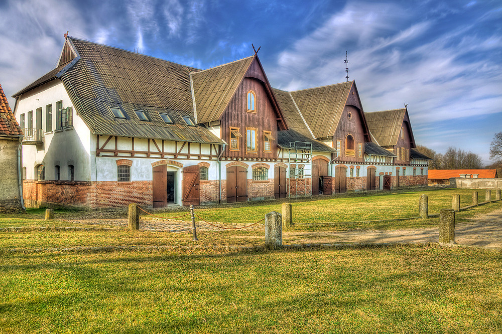 Der Marstall von Gut Carlsdorf