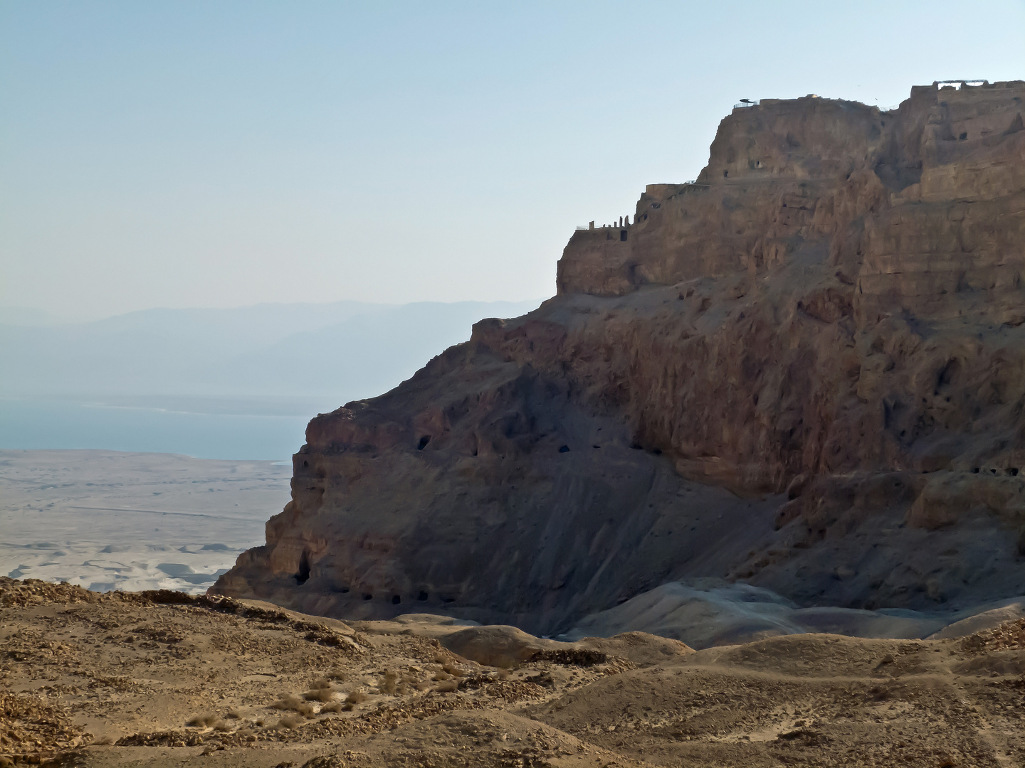 Der Masada-Felsen