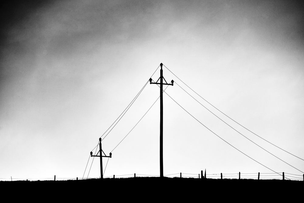der mast.......... Foto & Bild fotokunst, monochrome fine art
