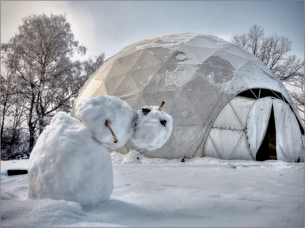 der Matrix-Schneemann