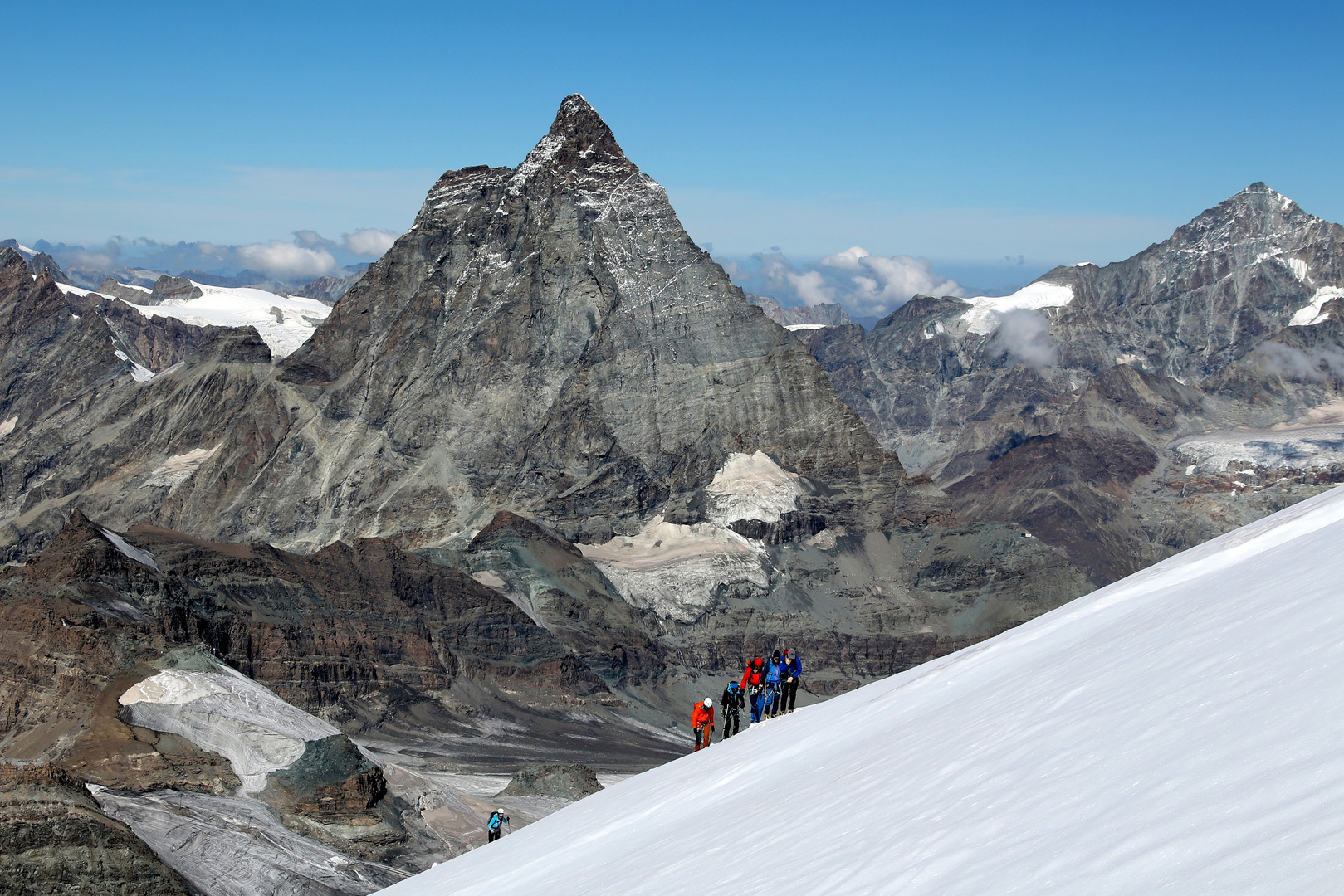 Der Matterhorn von Breithorn