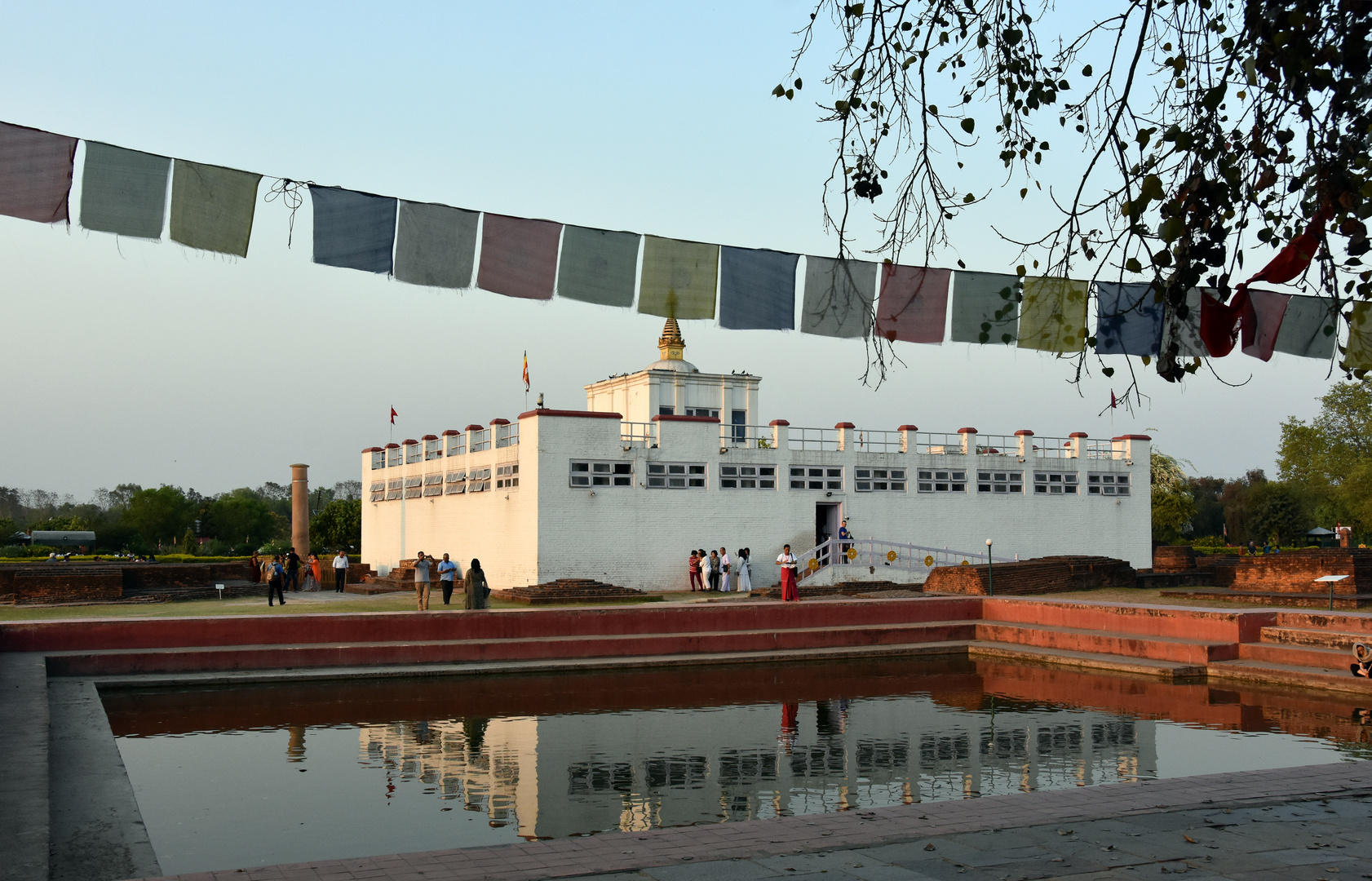 Der Maya-Devi-Tempel, Buddhas Geburtsort in Lumbini