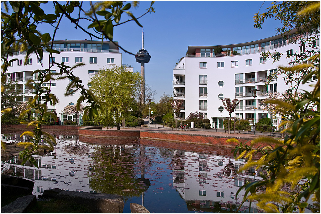 Der Mediapark in Köln