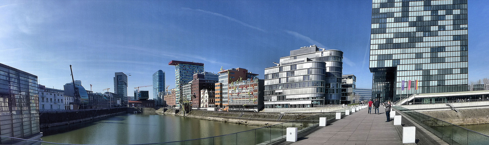 Der Medienhafen Düsseldorf