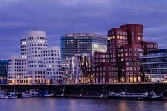 Der Medienhafen Düsseldorf (HDR)