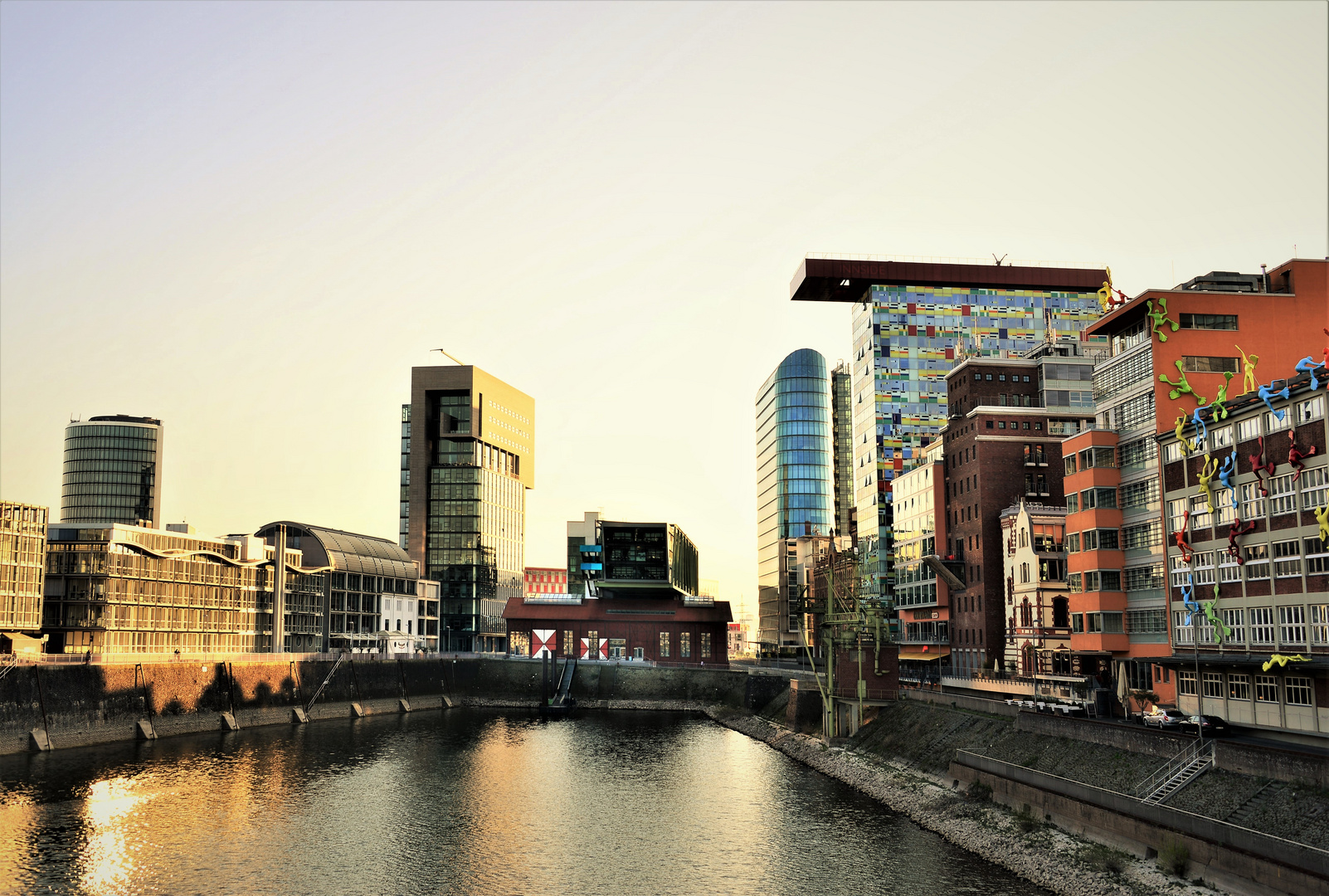 Der Medienhafen in Düsseldorf