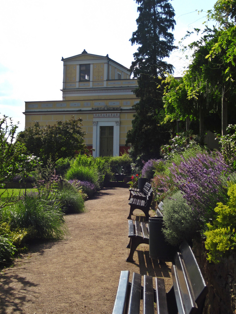 Der mediterrane Garten des Pompejanum ...