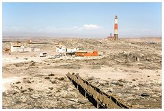 Der Meilenschwindel von LÜDERITZ - die Bucht von Lüderitz mit Leuchtturm -