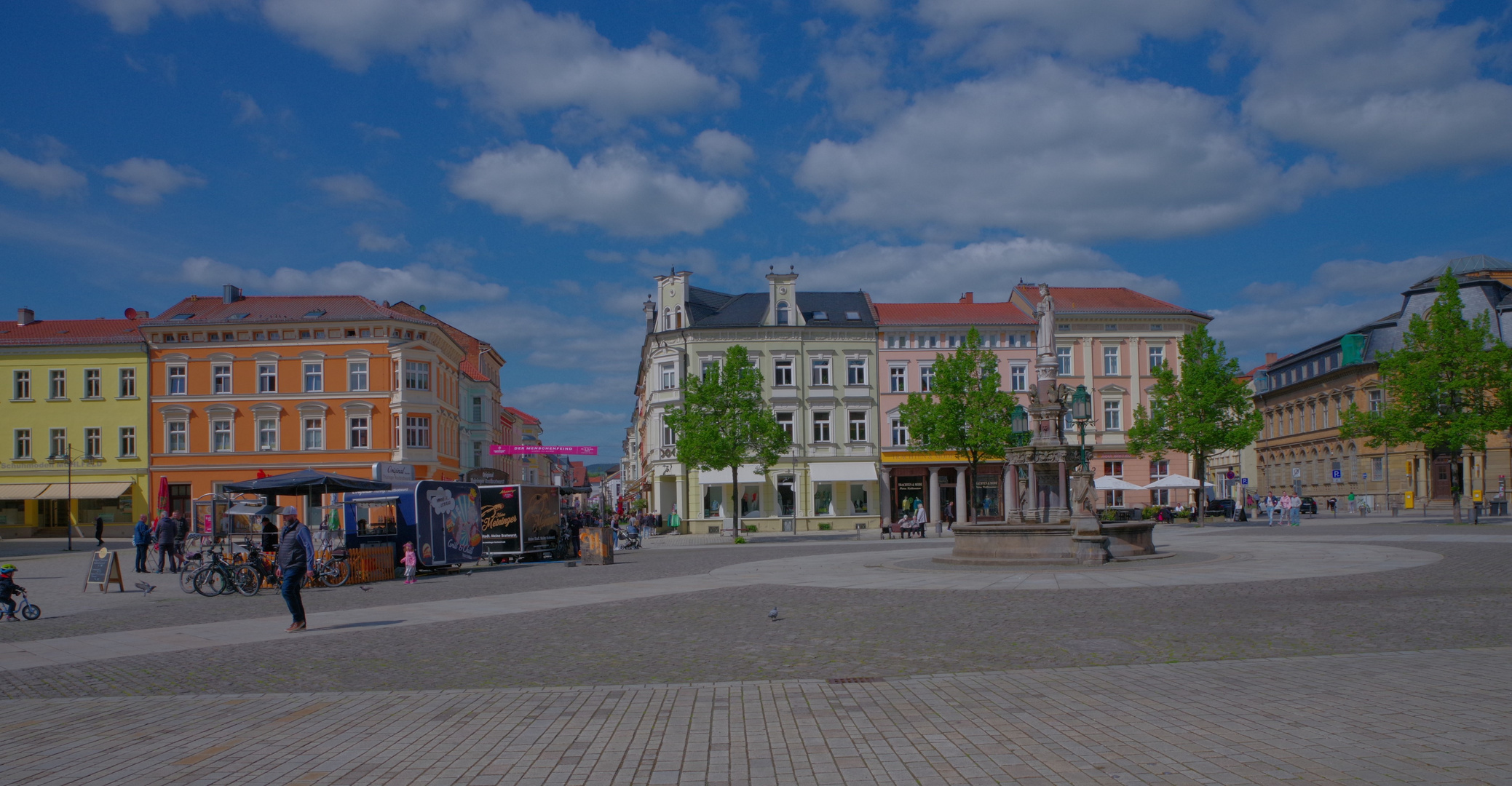 der Meininger Marktplatz