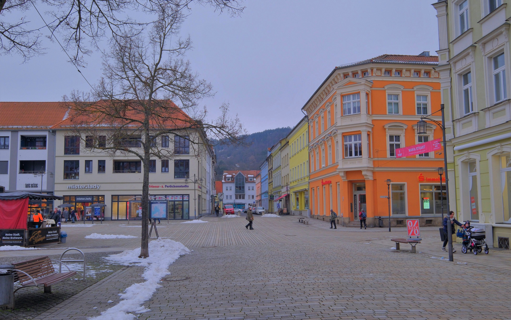 der Meininger Marktplatz