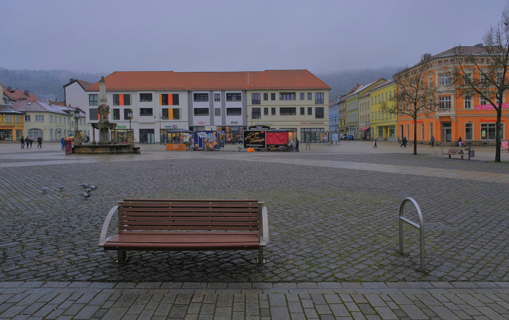 der Meininger Marktplatz