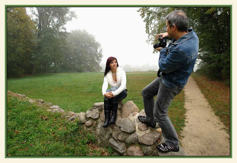 Der Meister und sein Model