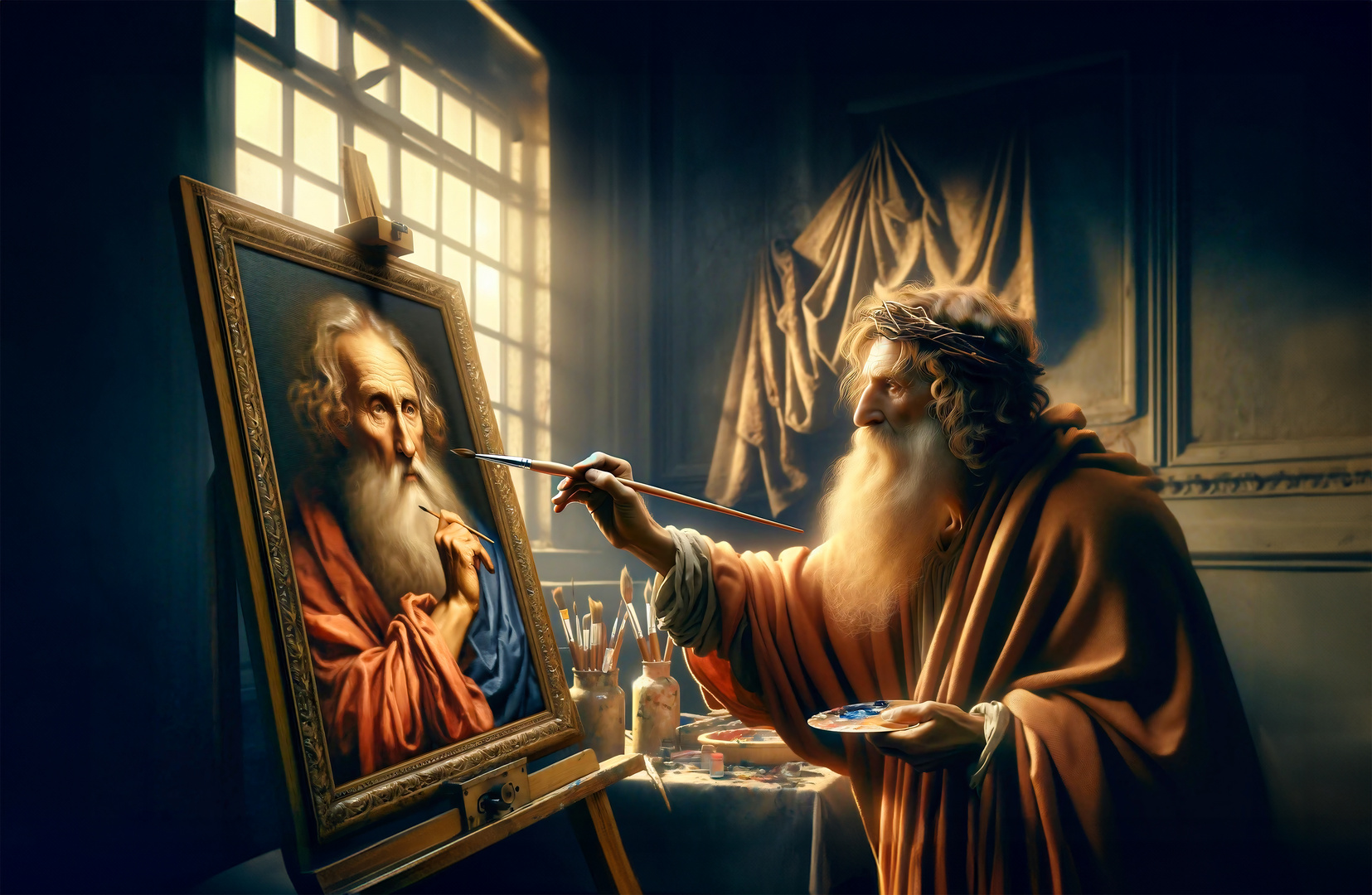Der Meister und sein Spiegelbild