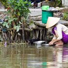 ...der Mekong als Spülküche...