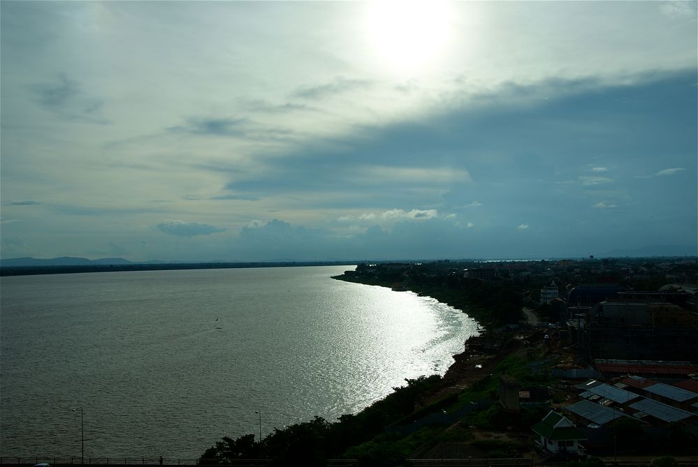 der mekong bei pakse, südlaos 2010