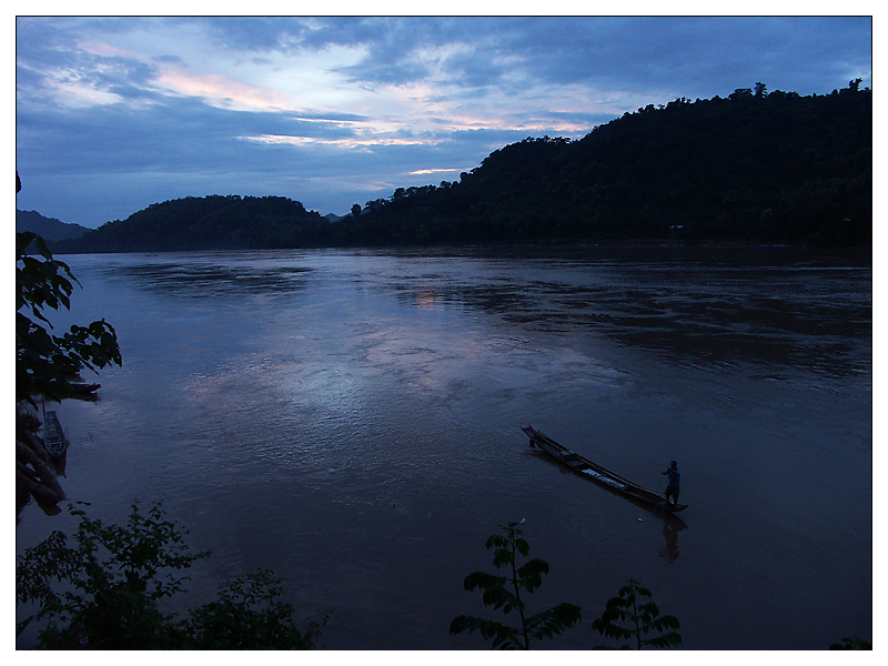 Der Menam Kong - Luang Prabang, Laos