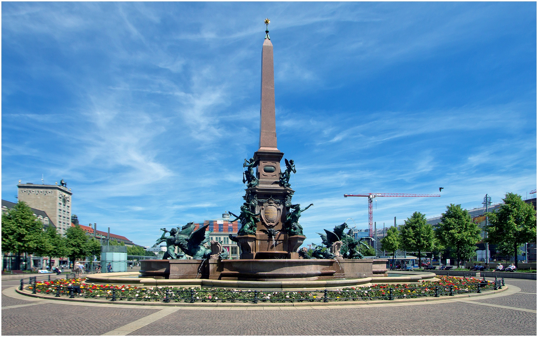 der mendebrunnen ...