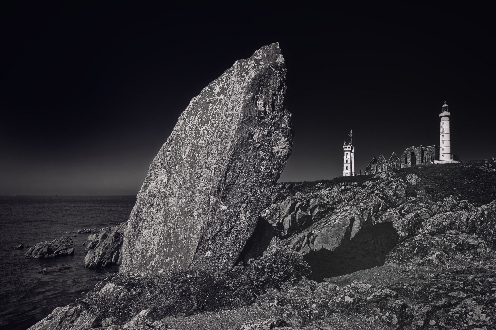 Der Menhir vom Pointe St. Mathieu