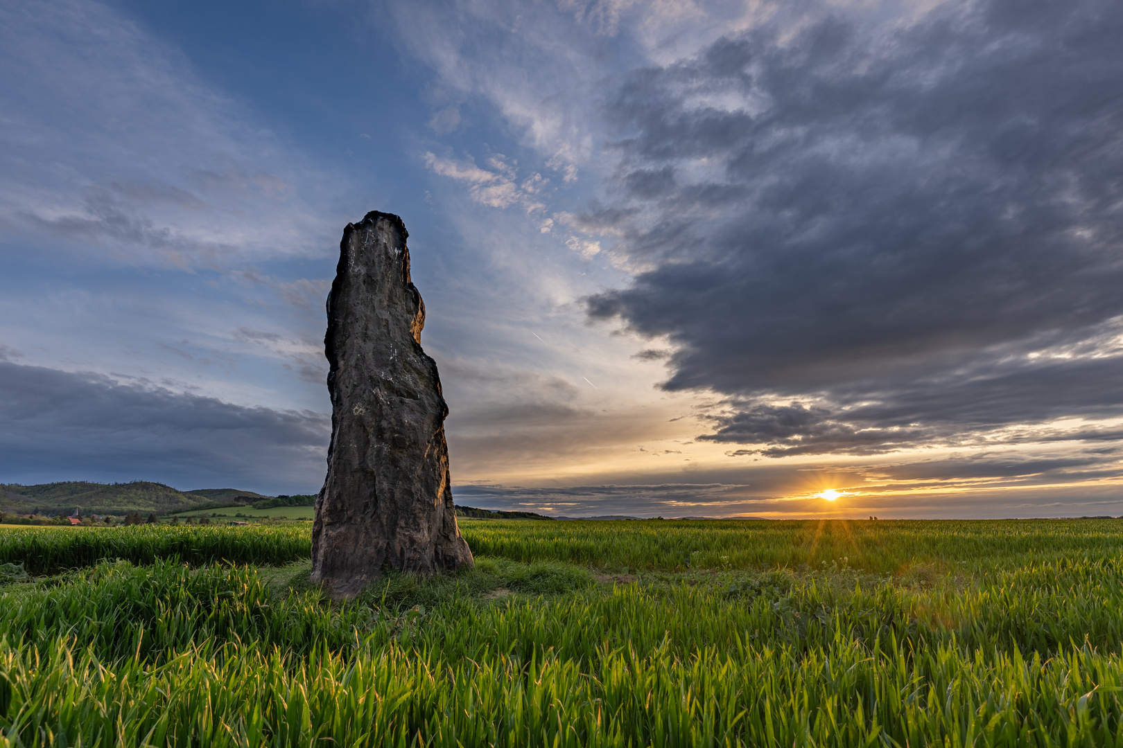 Der Menhir von Benzingerode