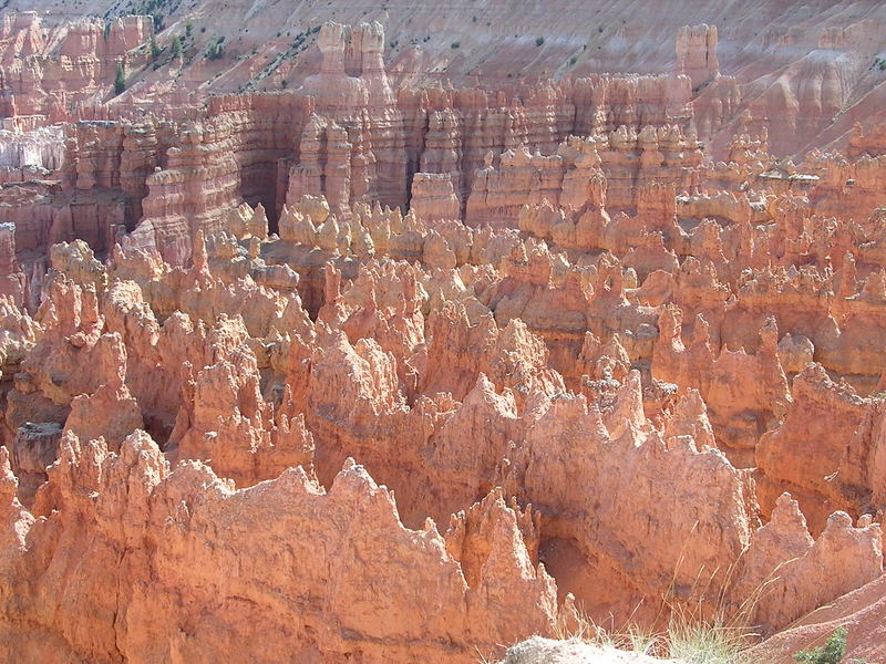 Der Mensch ist klein beim Canyon