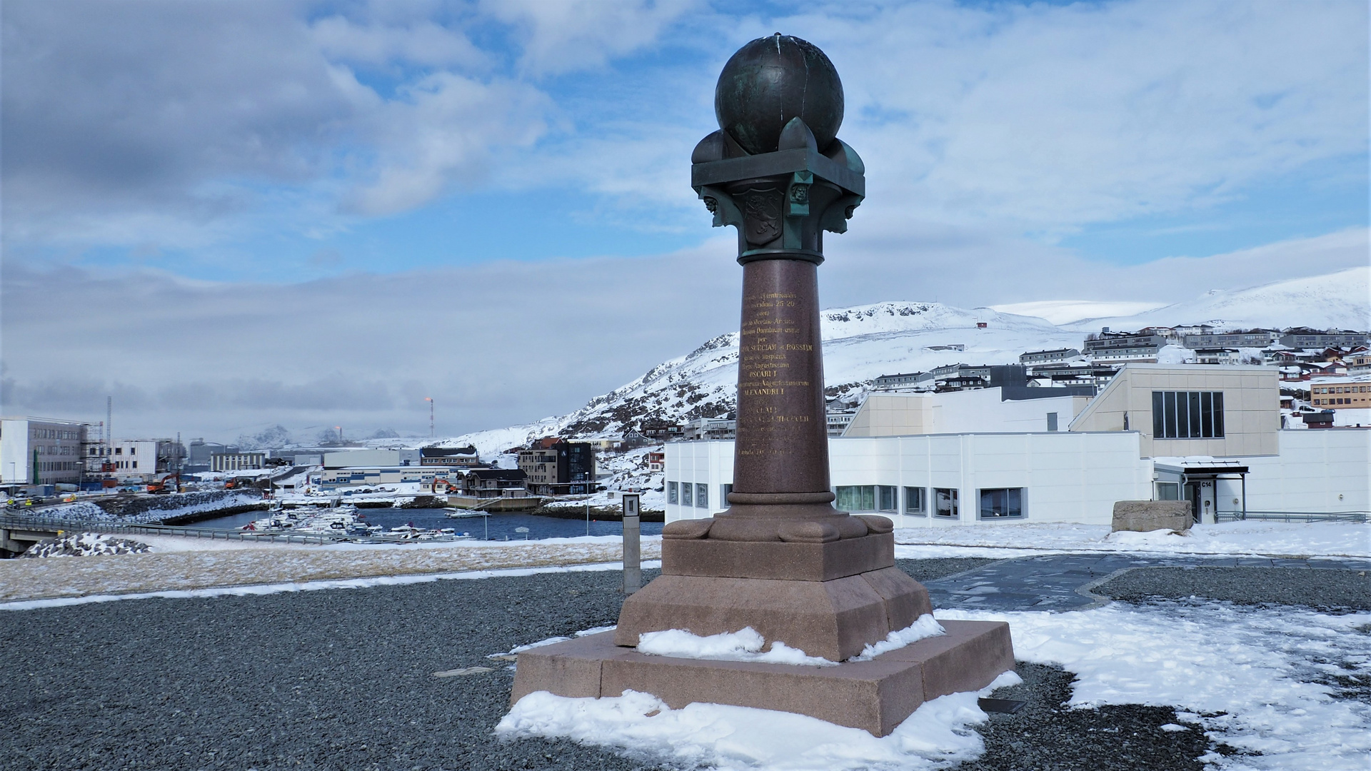 Der Meridianbogen in Hammerfest