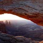 Der Mesa Arch im Canyonlands Nationalpark
